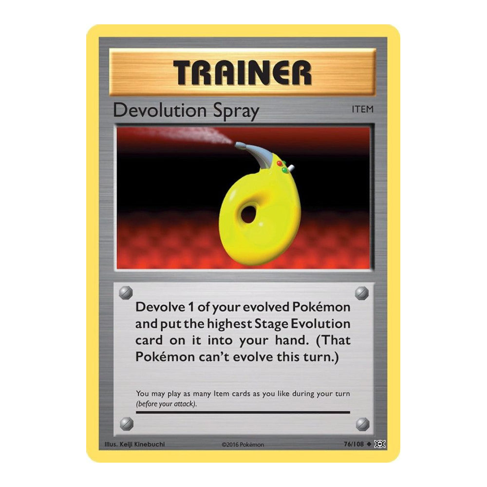 XY - Evolutions (EVO) - Devolution Spray (#76/108) (Near Mint)