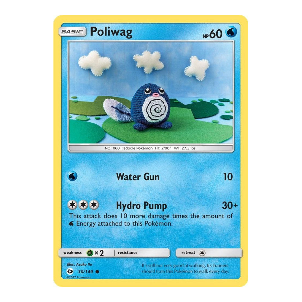 SM Base Set (SM01) - Poliwag (#30/149) (Near Mint)