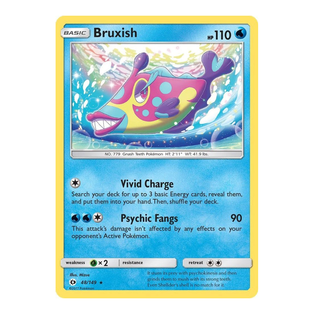 SM Base Set (SM01) - Bruxish (#48/149) (Near Mint)