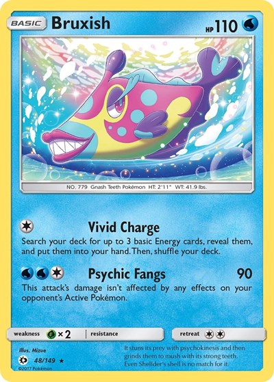 SM Base Set (SM01) - Bruxish (#48/149, Rare) ()