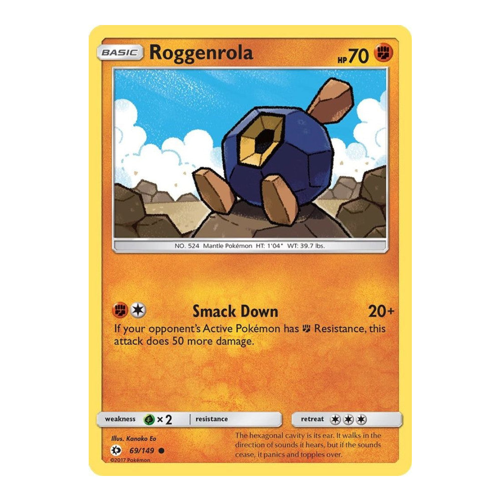 SM Base Set (SM01) - Roggenrola (#69/149) (Near Mint)