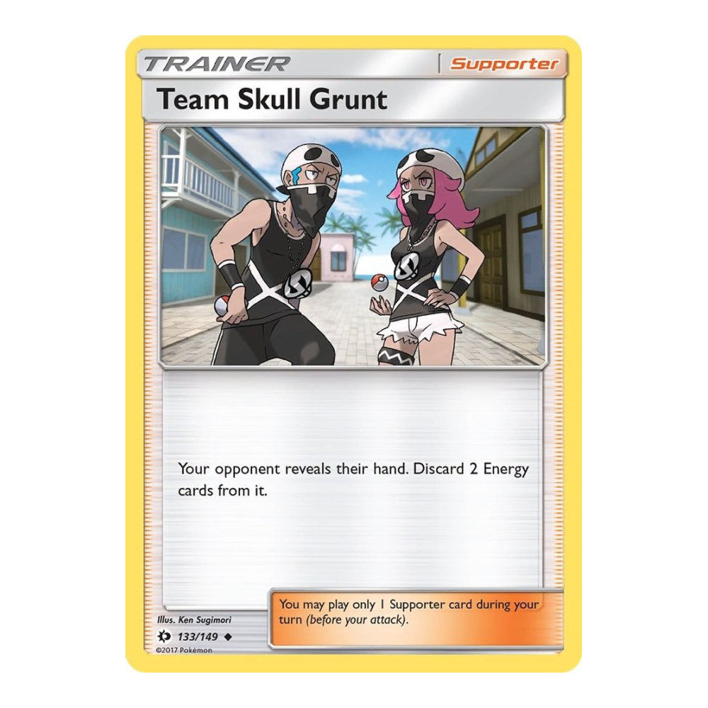 SM Base Set (SM01) - Team Skull Grunt (#133/149) (Near Mint)