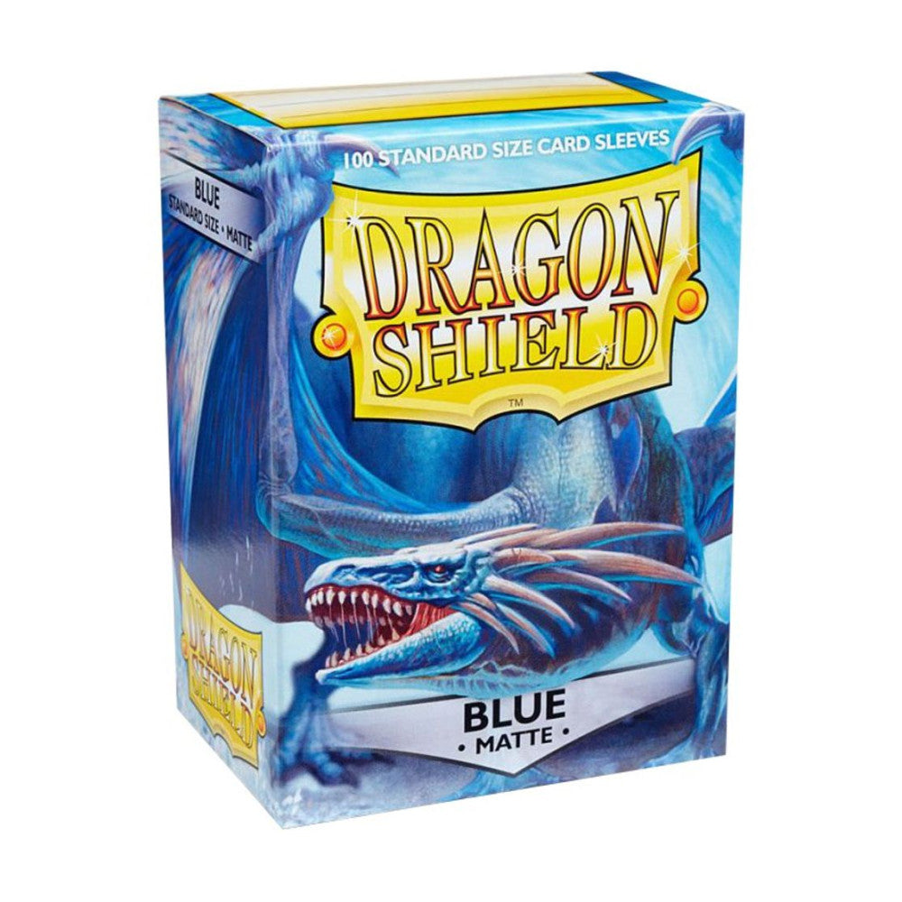 Dragon Shield Card Sleeves () - Dragon Shield Matte Sleeves Blue 100 Pack () (Unopened)