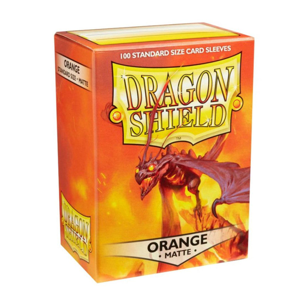 Dragon Shield Card Sleeves () - Dragon Shield Matte Sleeves Orange 100 Pack () (Unopened)