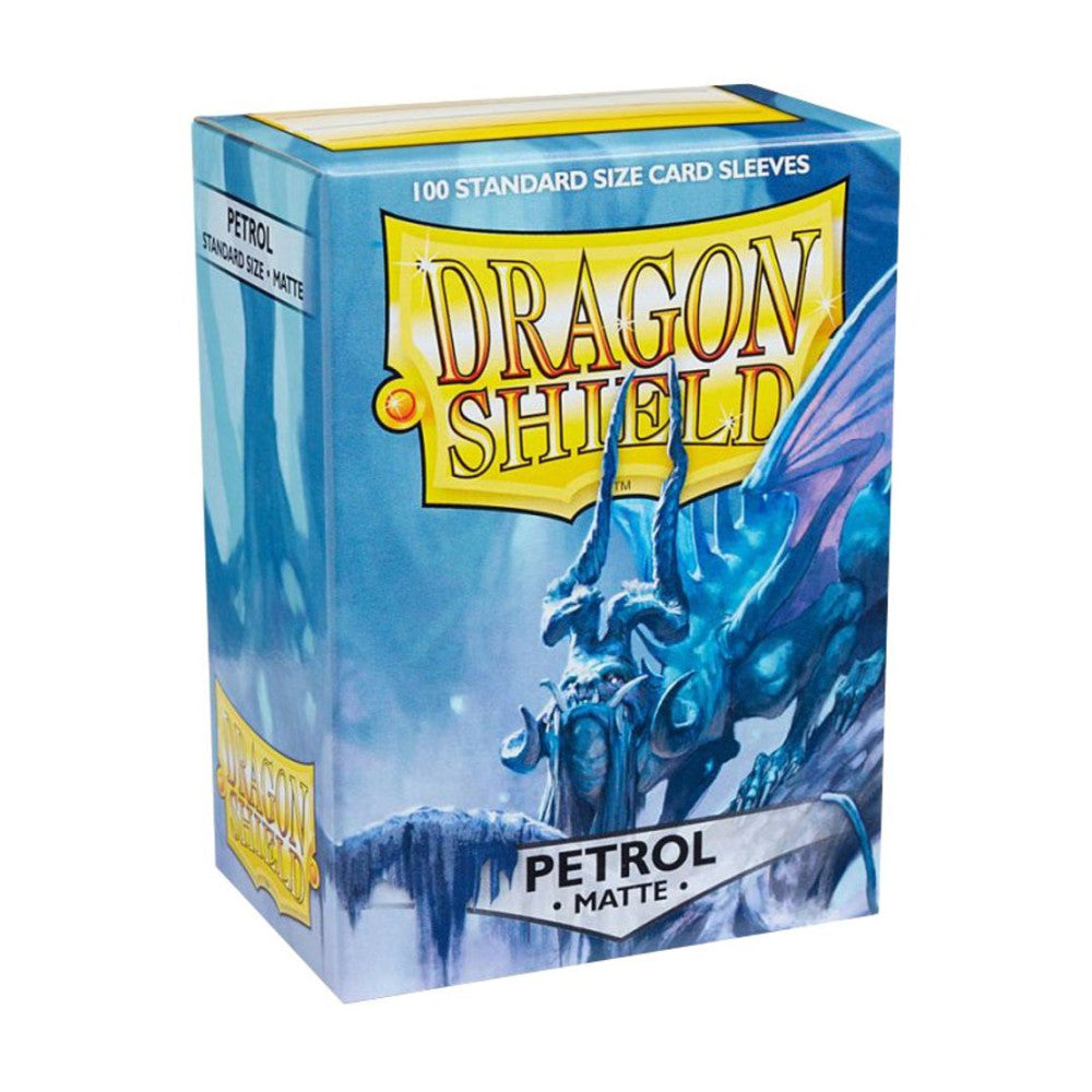 Dragon Shield Card Sleeves () - Dragon Shield Matte Sleeves Petrol 100 Pack () (Unopened)