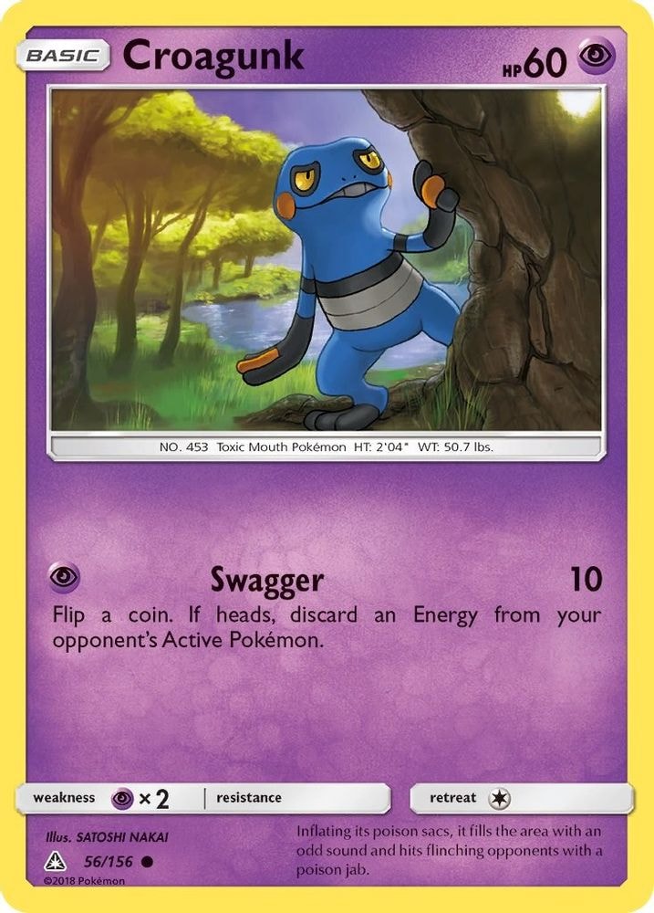 SM - Ultra Prism (SM05) - Croagunk (#56/156, Common) ()