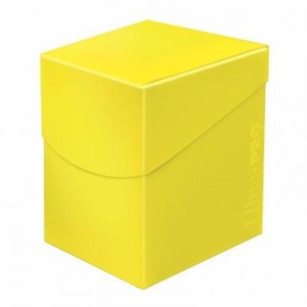 Ultra Pro Deck Boxes () - Eclipse PRO 100plus Lemon Yellow Deck Box (,) ()