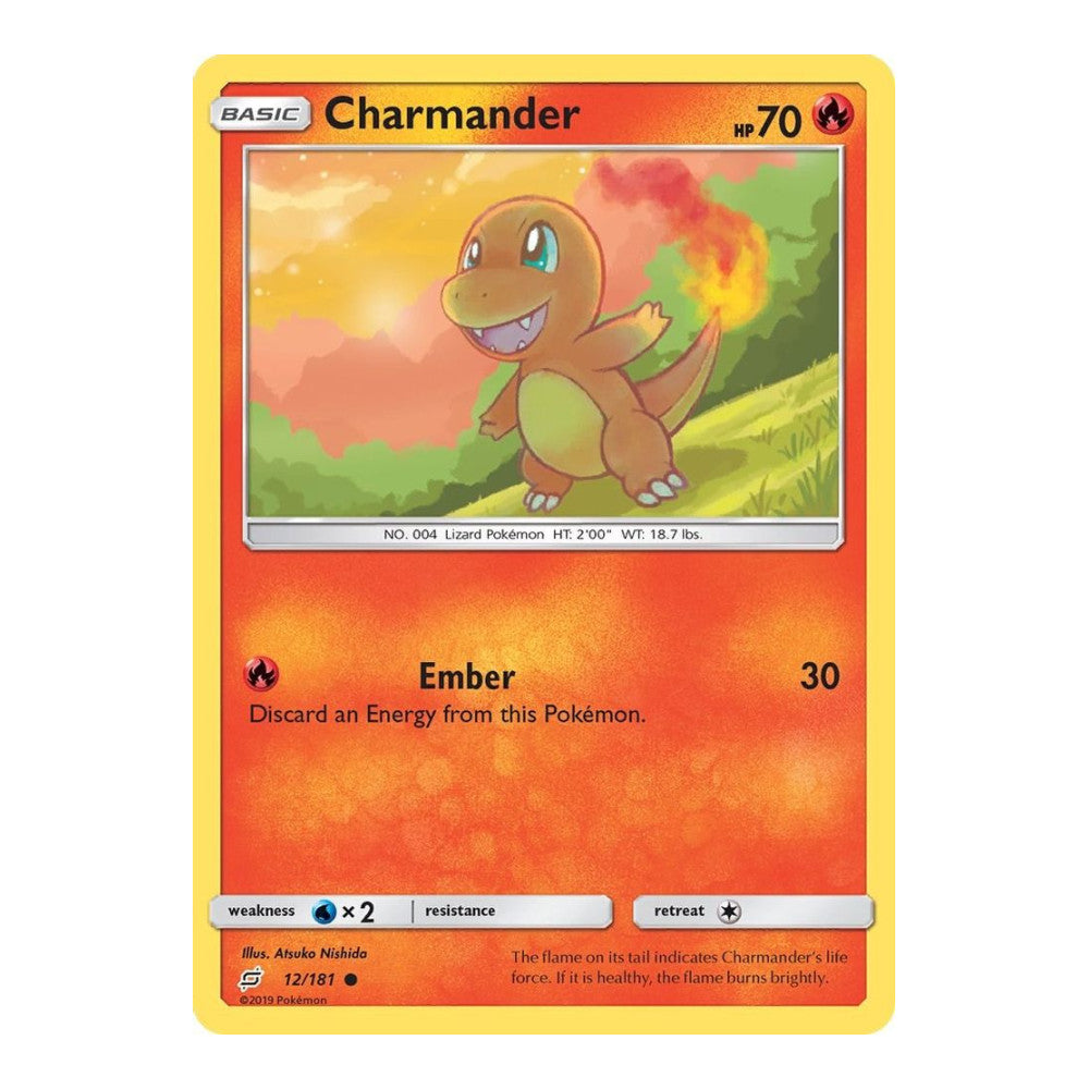 SM - Team Up (SM9) - Charmander 12 (#12/181) (Near Mint)