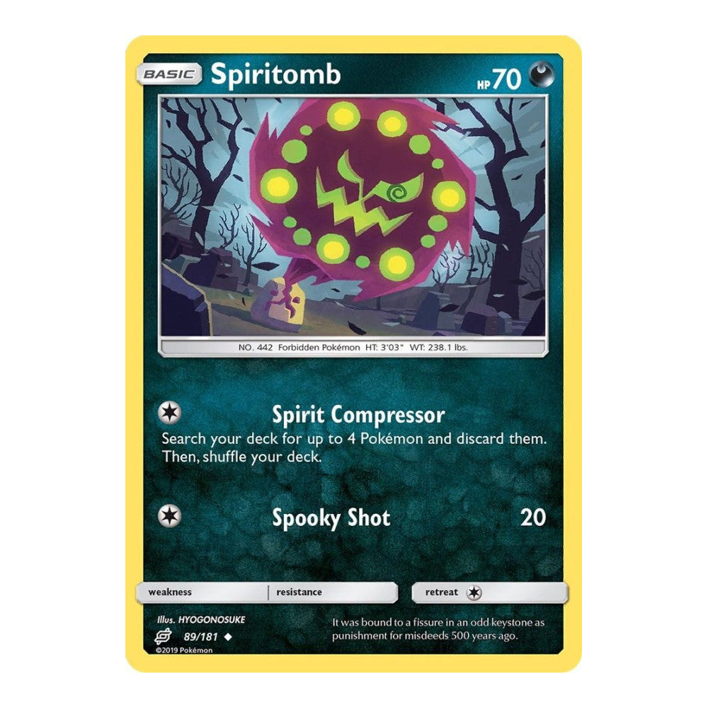 SM - Team Up (SM9) - Spiritomb (#89/181) (Near Mint)