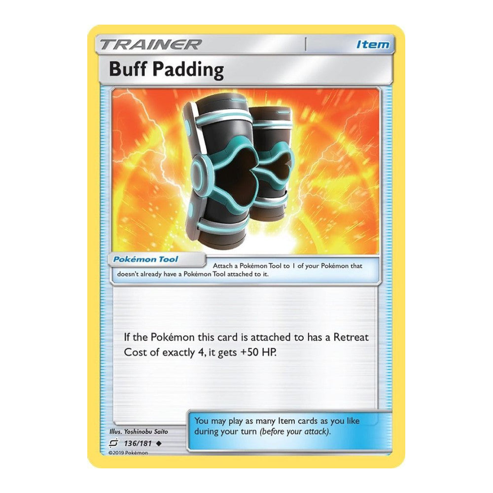 SM - Team Up (SM9) - Buff Padding (#136/181) (Near Mint)