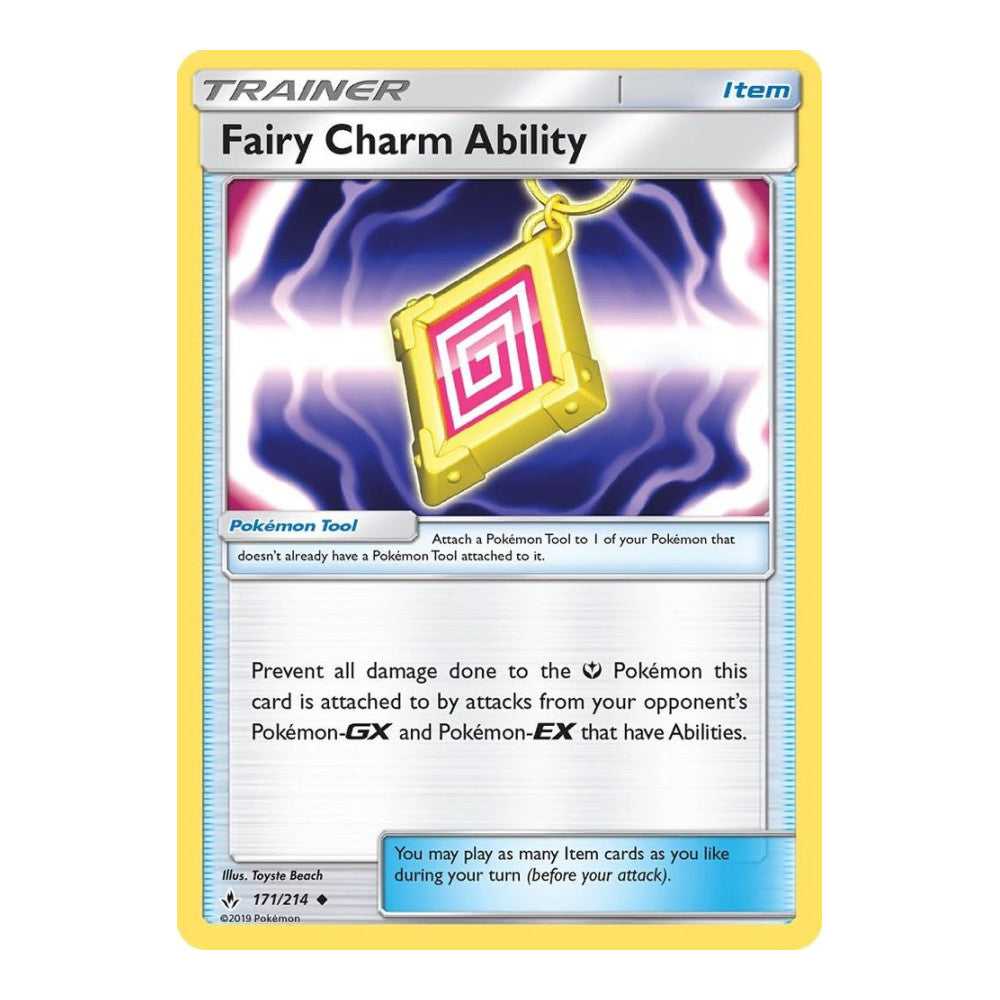 SM - Unbroken Bonds (SM10) - Fairy Charm Ability (#171/214) (Near Mint)