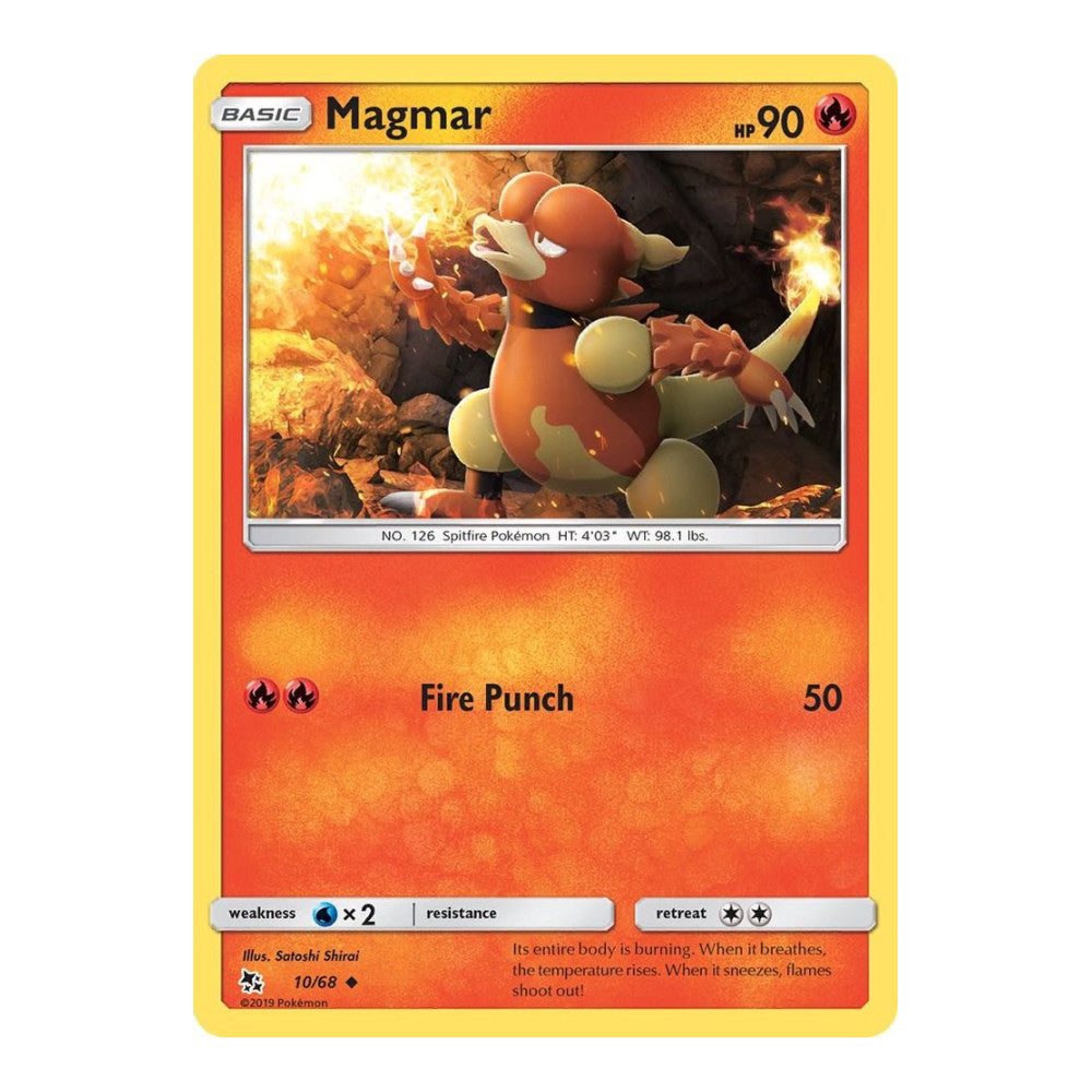 Hidden Fates (HIF) - Magmar (#10/68) (Near Mint)