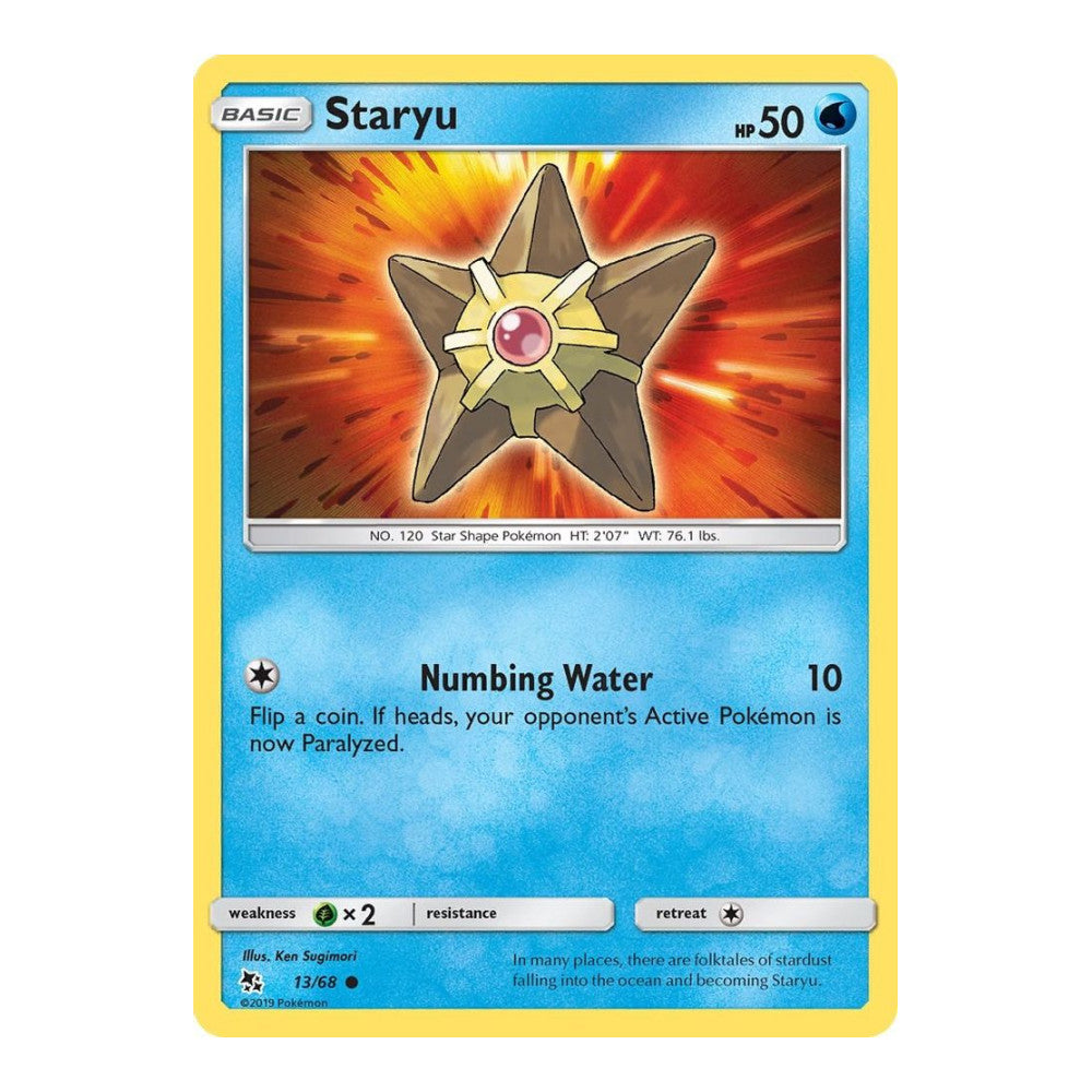 Hidden Fates (HIF) - Staryu (#13/68)