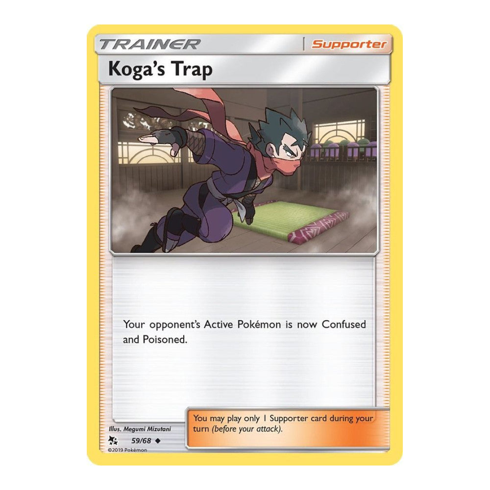 Hidden Fates (HIF) - Koga's Trap (#59/68) (Near Mint)