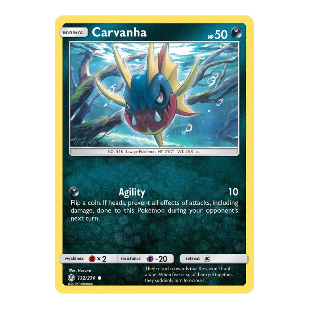 SM - Cosmic Eclipse (SM12) - Carvanha (#132/236) (Near Mint)