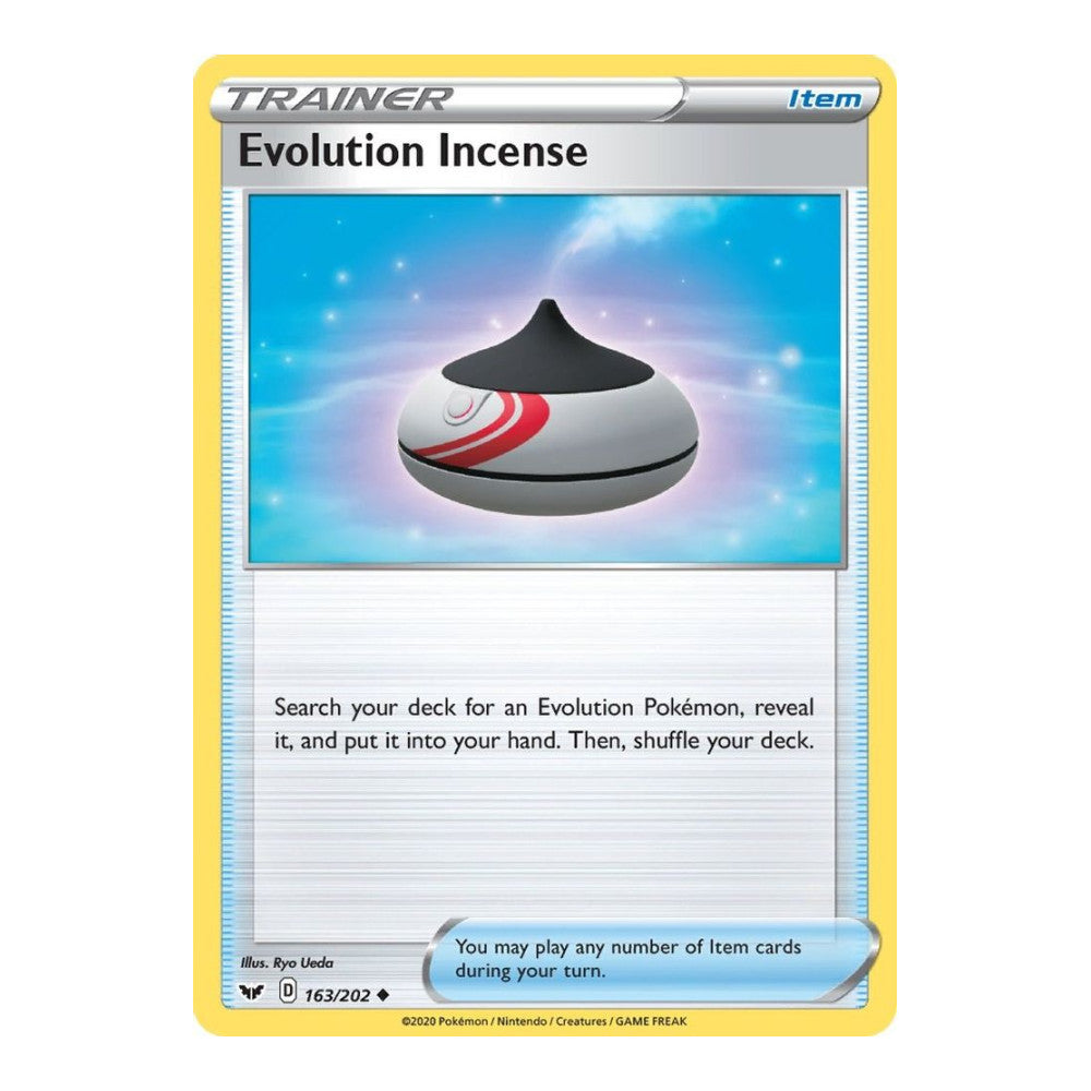 SWSH01: Sword & Shield Base Set (SWSH01) - Evolution Incense (#163/202) (Near Mint)