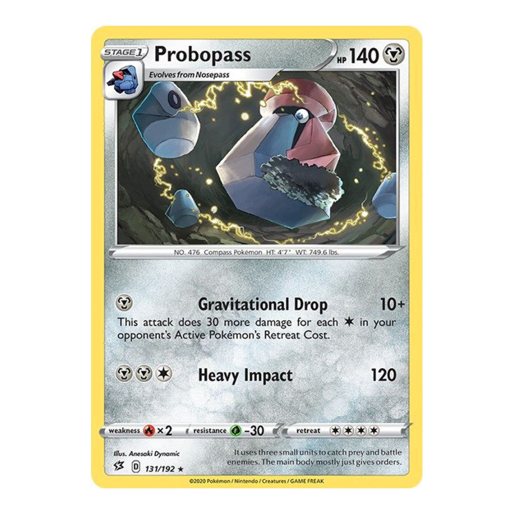 SWSH02: Rebel Clash (SWSH02) - Probopass (#131/192) (Near Mint)