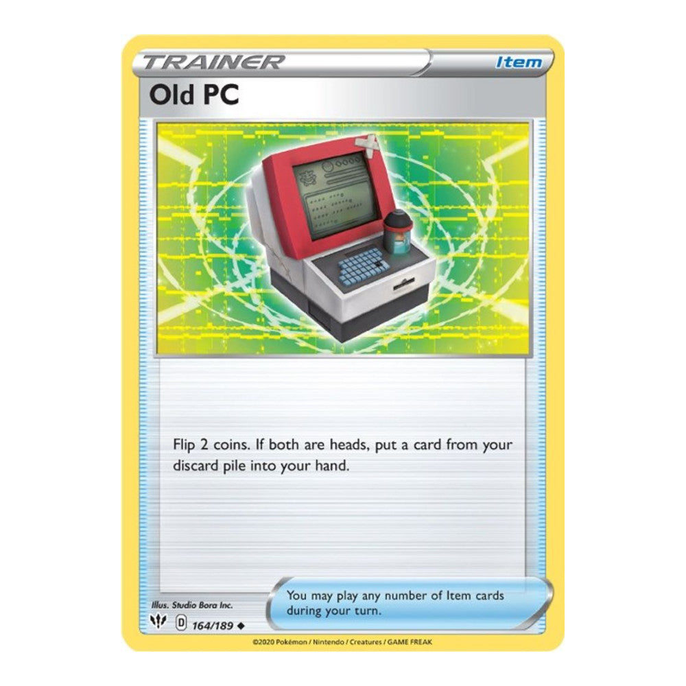 SWSH03: Darkness Ablaze (SWSH03) - Old PC (#164/189) (Near Mint)