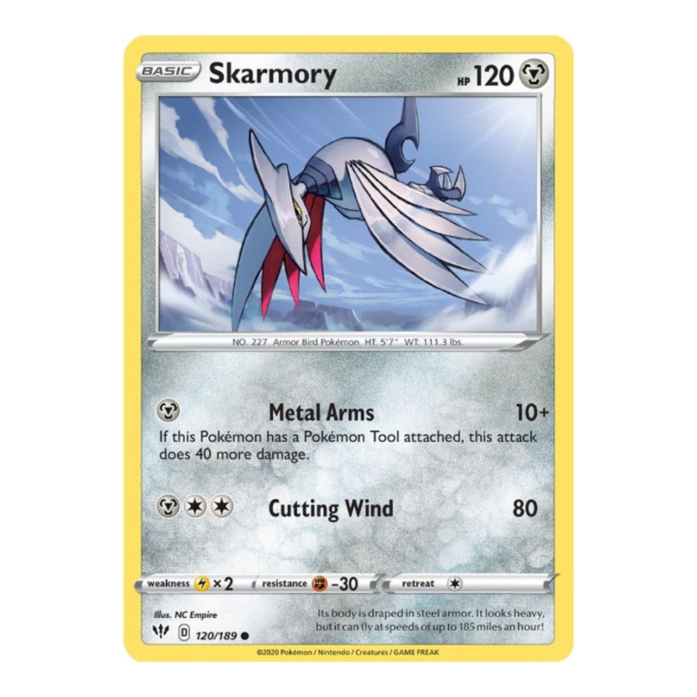SWSH03: Darkness Ablaze (SWSH03) - Skarmory (#120/189) (Near Mint)