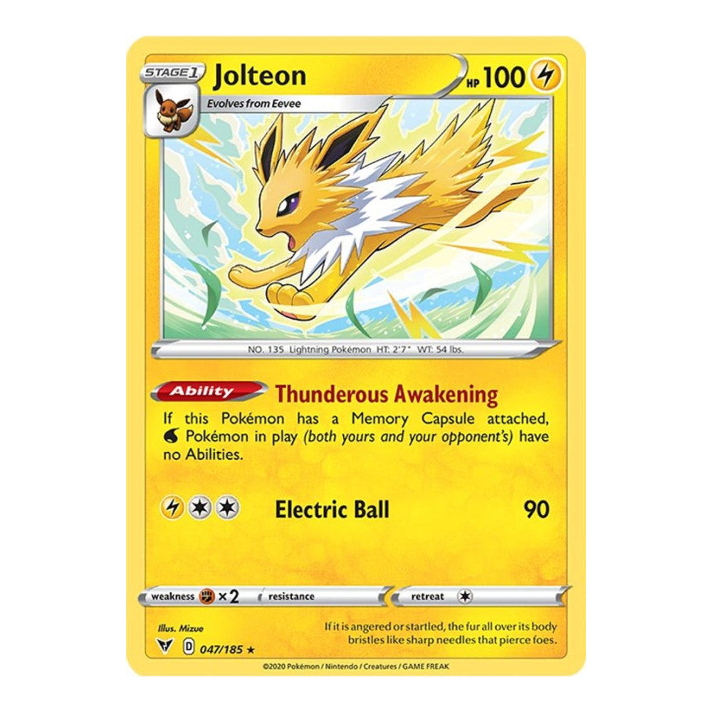 SWSH04: Vivid Voltage (SWSH04) - Jolteon (#047/185) (Near Mint)