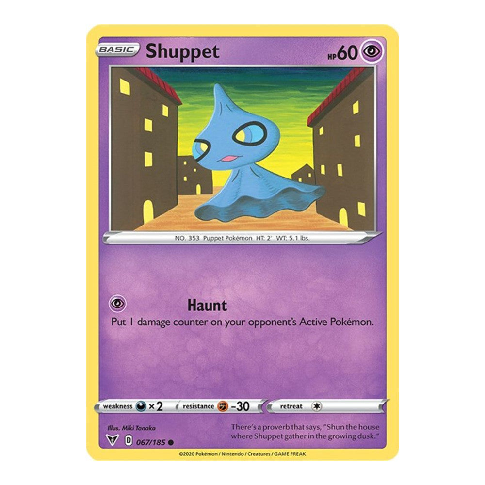 SWSH04: Vivid Voltage (SWSH04) - Shuppet (#067/185) (Near Mint)