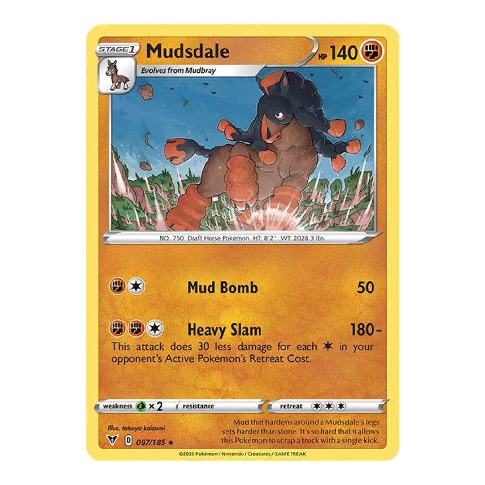 SWSH04: Vivid Voltage (SWSH04) - Mudsdale (#097/185)