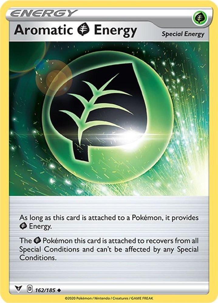 SWSH04: Vivid Voltage (SWSH04) - Aromatic Grass Energy (#162/185, Uncommon) ()