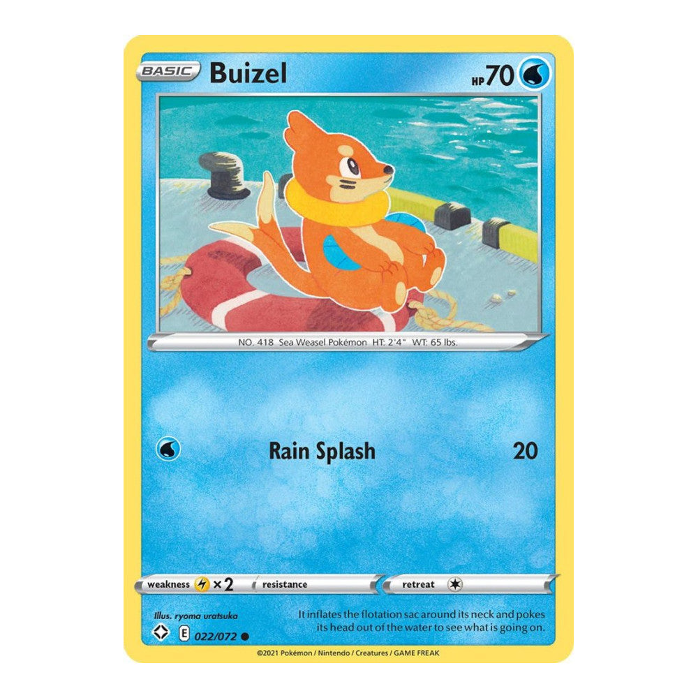 Shining Fates (SHF) - Buizel (#022/072) (Near Mint)