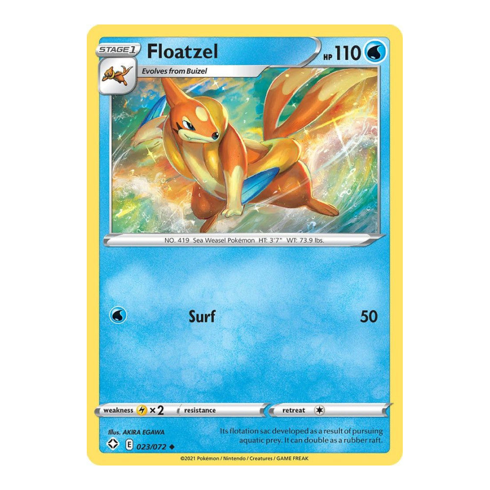 Shining Fates (SHF) - Floatzel (#023/072)