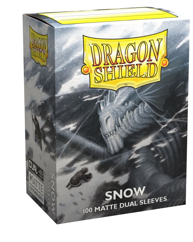 Dragon Shield Card Sleeves () - Dragon Shield Dual Matte Standard Sleeves Snow 100 Pack (,) ()