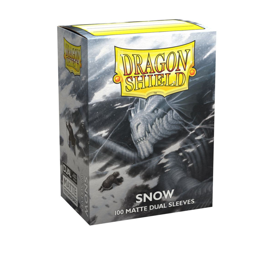 Dragon Shield Card Sleeves () - Dragon Shield Dual Matte Standard Sleeves Snow 100 Pack () (Unopened)