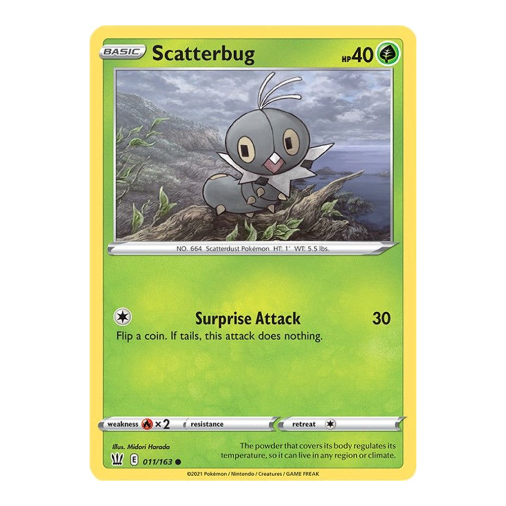 SWSH05: Battle Styles (SWSH05) - Scatterbug (#011/163) (Near Mint)