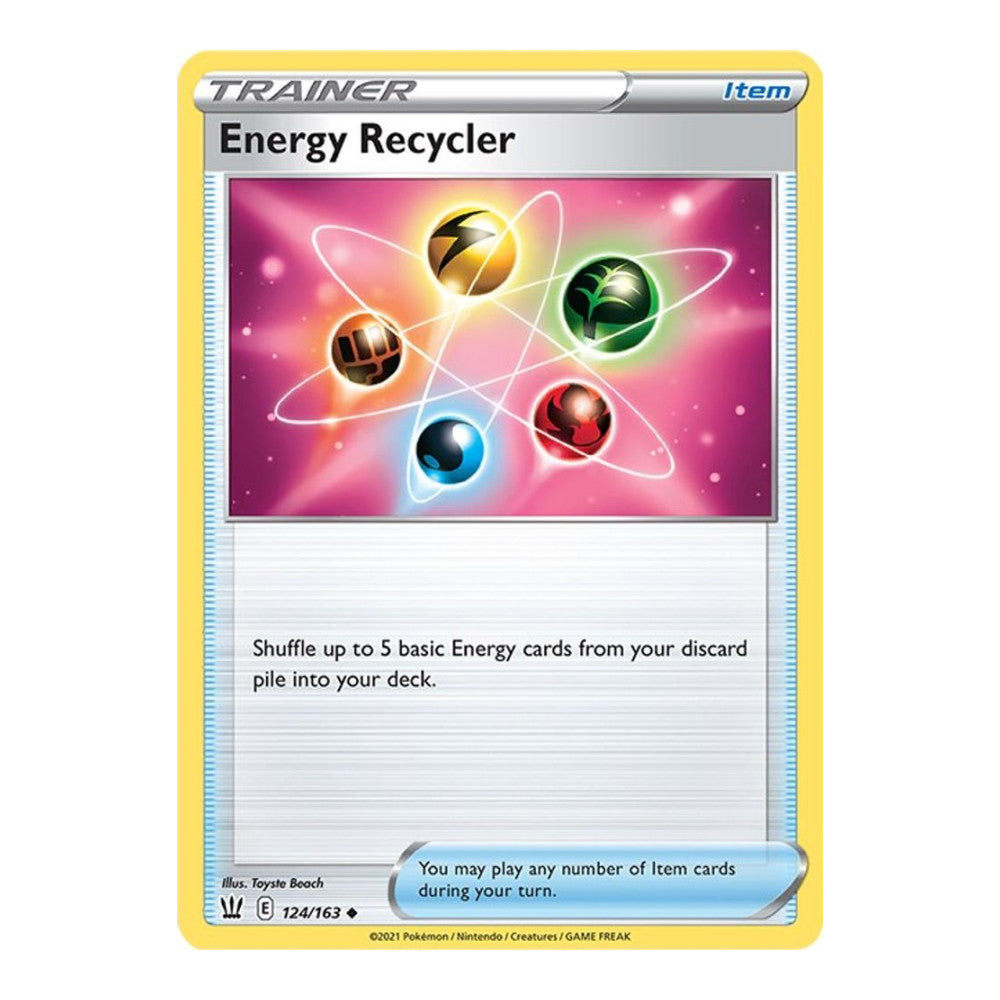 SWSH05: Battle Styles (SWSH05) - Energy Recycler (#124/163) (Near Mint)