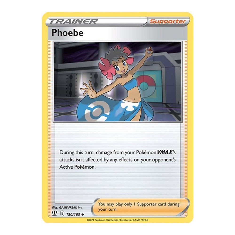 SWSH05: Battle Styles (SWSH05) - Phoebe (#130/163) (Near Mint)