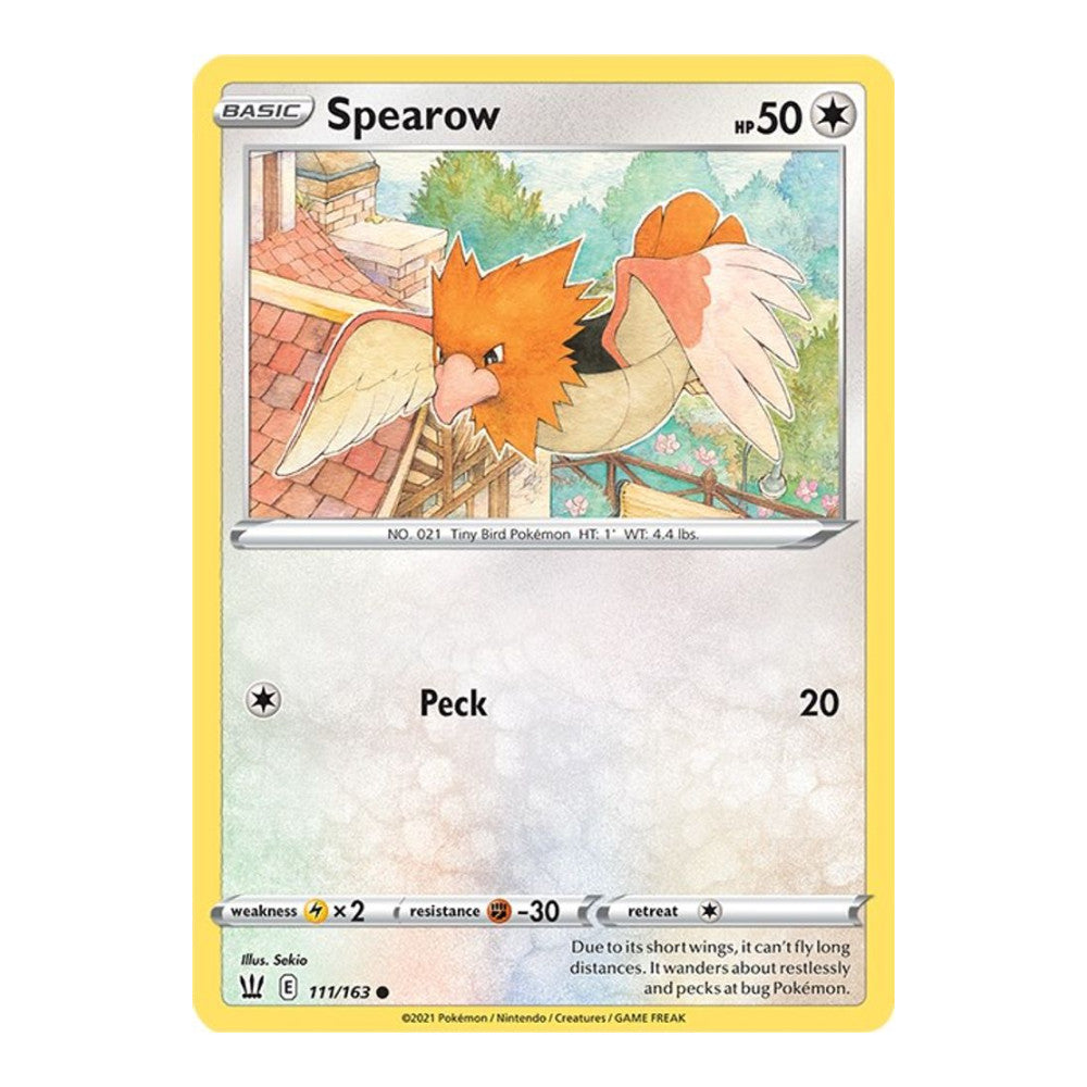 SWSH05: Battle Styles (SWSH05) - Spearow (#111/163) (Near Mint)