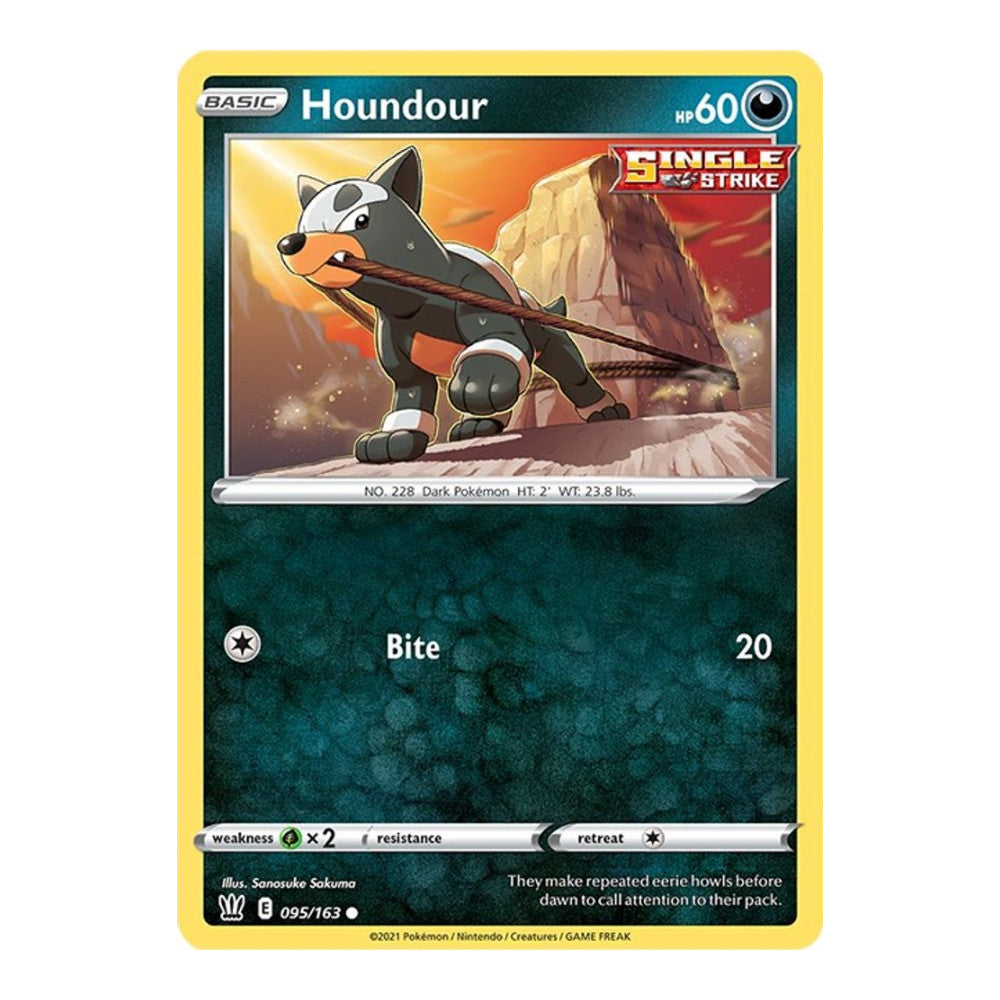 SWSH05: Battle Styles (SWSH05) - Houndour (#095/163) (Near Mint)