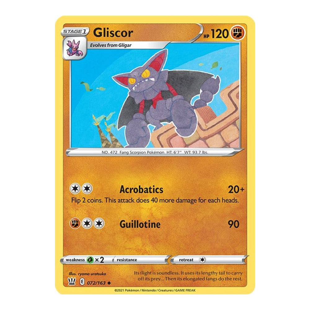SWSH05: Battle Styles (SWSH05) - Gliscor (#072/163) (Near Mint)