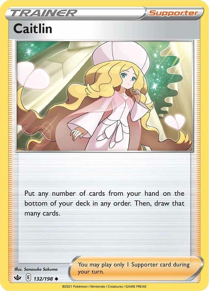 SWSH06: Chilling Reign (SWSH06) - Caitlin (#132/198, Uncommon) ()