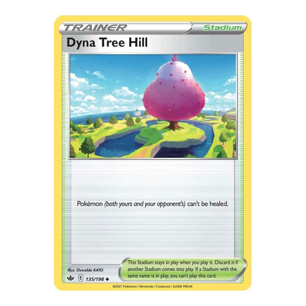 SWSH06: Chilling Reign (SWSH06) - Dyna Tree Hill (#135/198) (Near Mint)