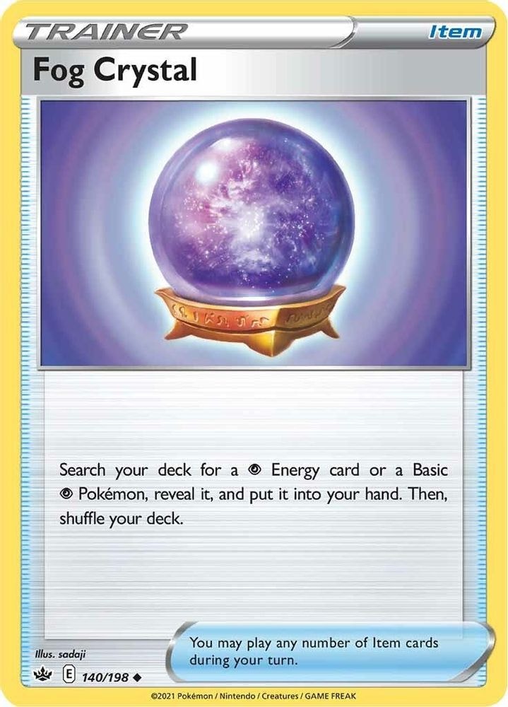 SWSH06: Chilling Reign (SWSH06) - Fog Crystal (#140/198, Uncommon) ()