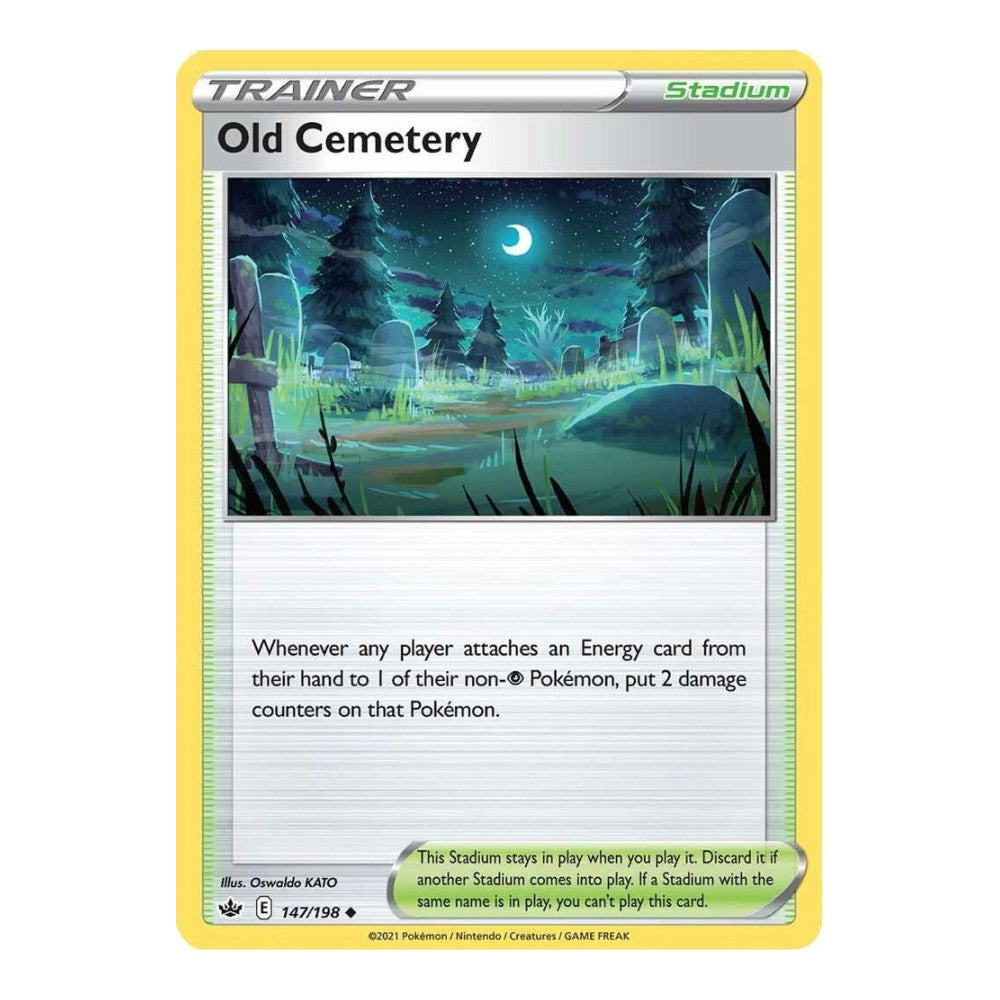 SWSH06: Chilling Reign (SWSH06) - Old Cemetery (#147/198) (Near Mint)