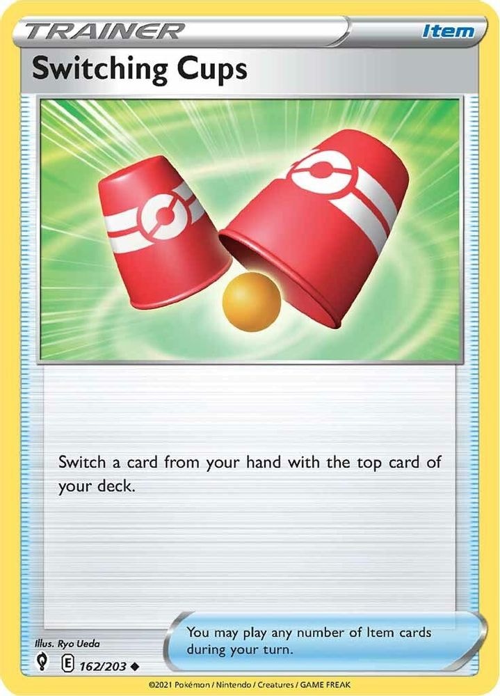SWSH07: Evolving Skies (SWSH07) - Switching Cups (#162/203, Uncommon) ()