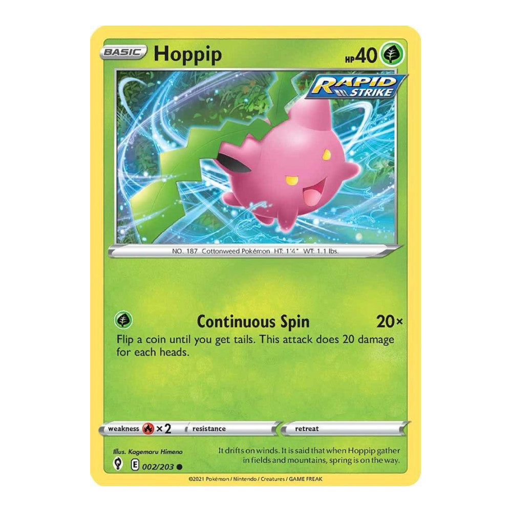 SWSH07: Evolving Skies (SWSH07) - Hoppip (#002/203) (Near Mint)