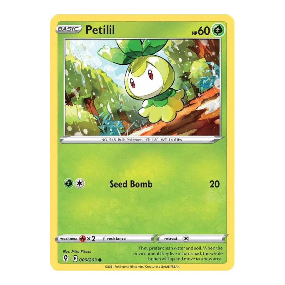 SWSH07: Evolving Skies (SWSH07) - Petilil (#009/203) (Near Mint)