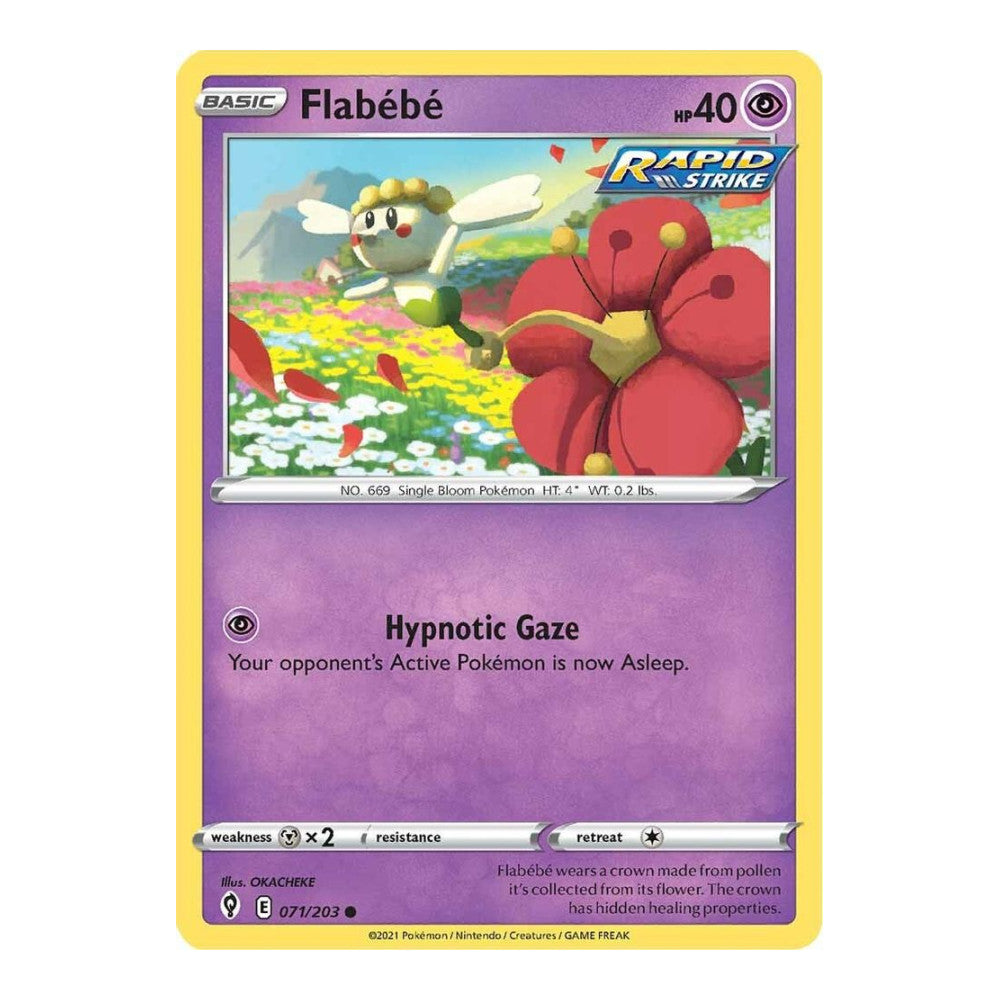SWSH07: Evolving Skies (SWSH07) - Flabebe (#071/203) (Near Mint)
