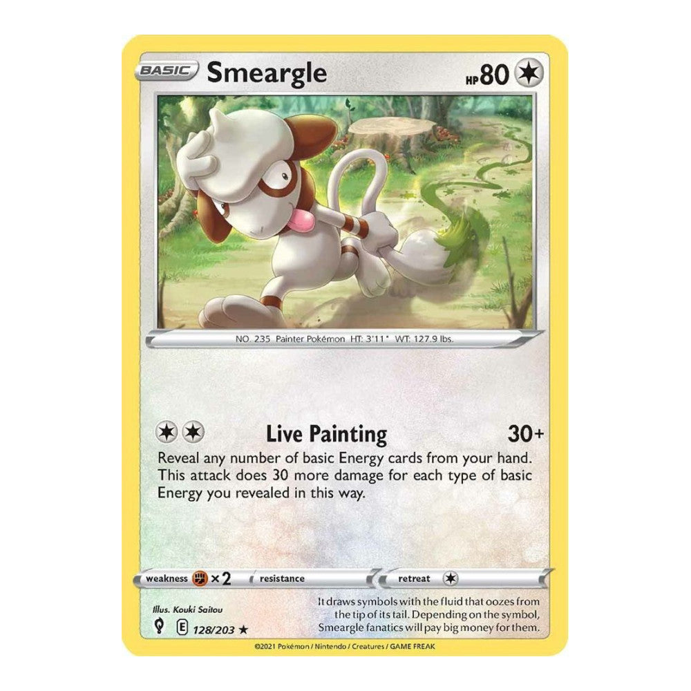 SWSH07: Evolving Skies (SWSH07) - Smeargle (#128/203) (Near Mint)