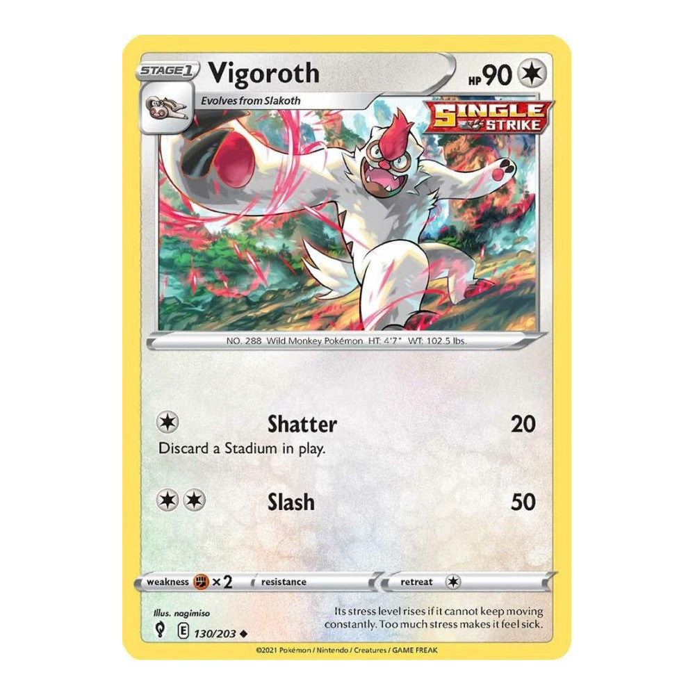 SWSH07: Evolving Skies (SWSH07) - Vigoroth (#130/203) (Near Mint)