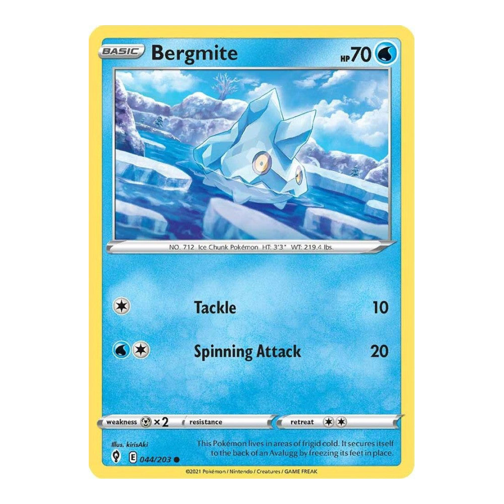 SWSH07: Evolving Skies (SWSH07) - Bergmite (#044/203) (Near Mint)