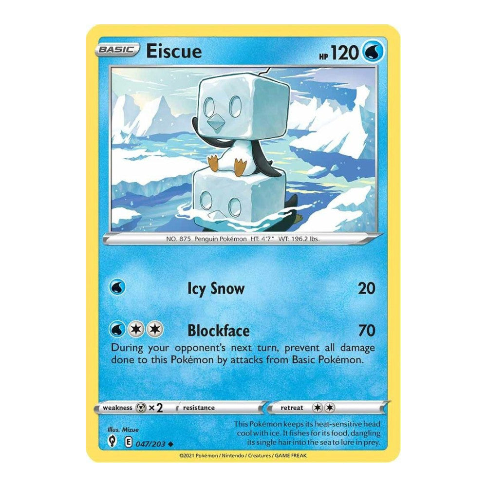 SWSH07: Evolving Skies (SWSH07) - Eiscue (#047/203) (Near Mint)
