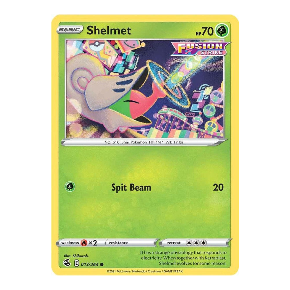 SWSH08: Fusion Strike (SWSH08) - Shelmet (#013/264) (Near Mint)